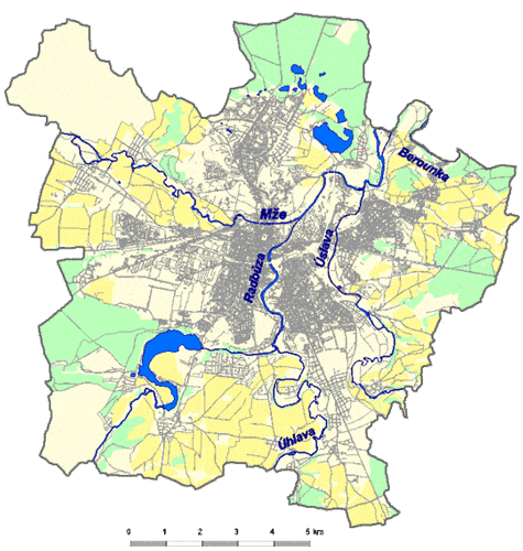 Plzeň - vodstvo